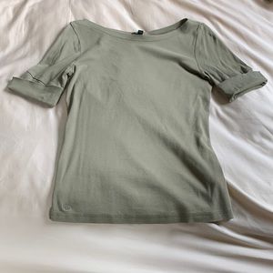 Army-Green Ralph Lauren Casual Top